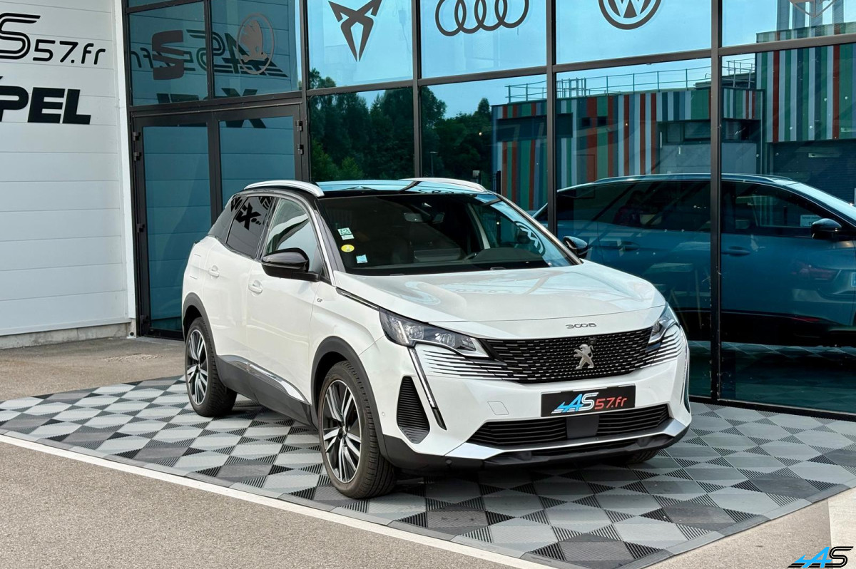 Occasion PEUGEOT 3008 BLUEHDI 130 CH EAT8 GT PACK  CAMERA 360 FOCAL