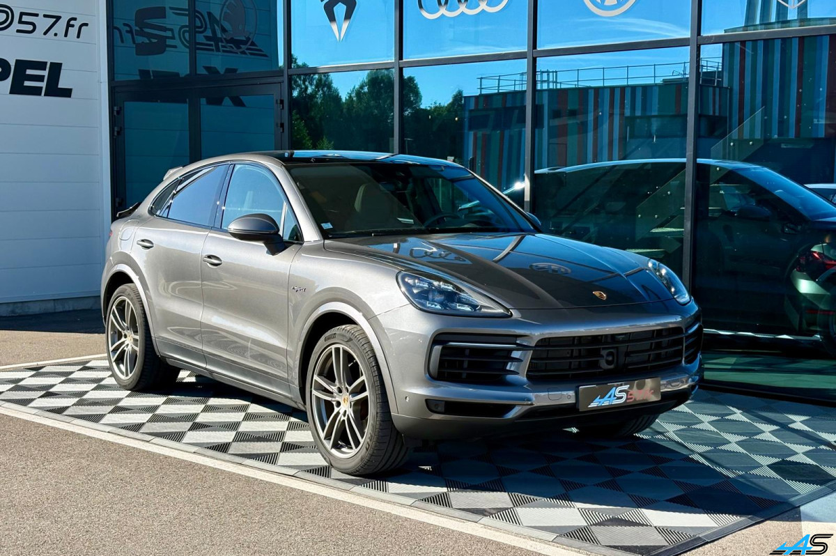 Occasion PORSCHE CAYENNE COUPE E-HYBRID 462CH TIPTRONIC S CAM 360 SUSPEN PNEUMATIQUE